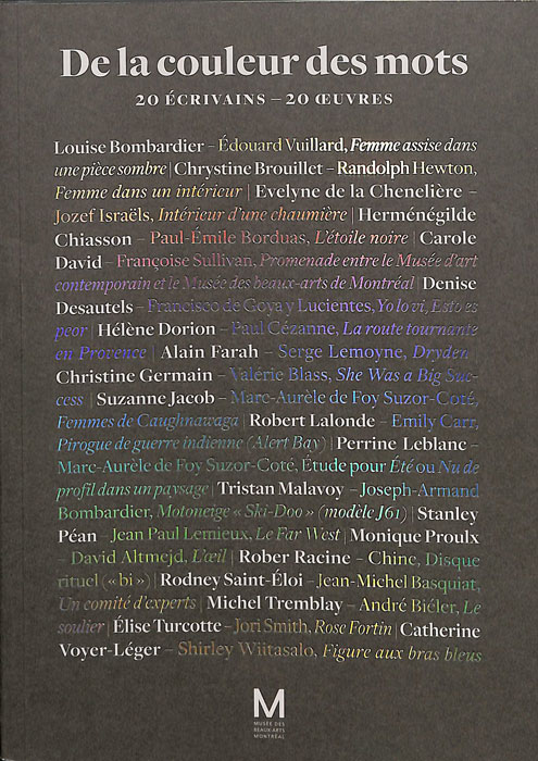 De la couleur des mots