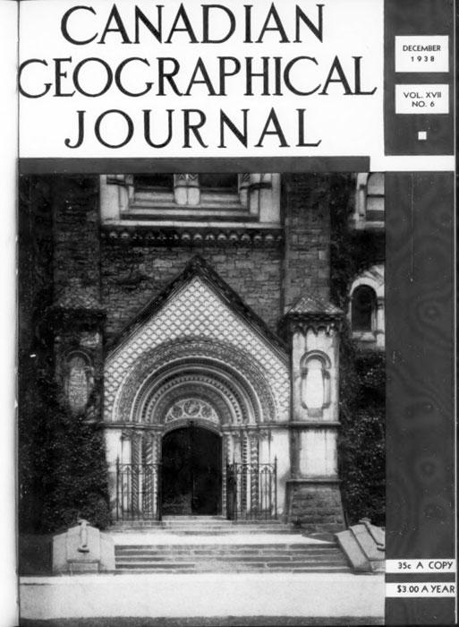 Canadian Geographical Journal, décembre 1938