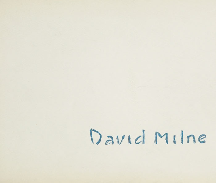 Jarvis, Alan : Milne, David
