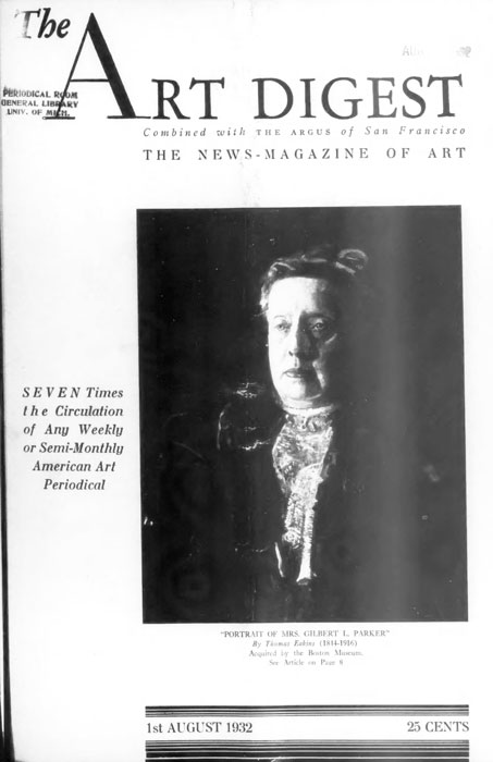 Art Digest, vol 6 no 19