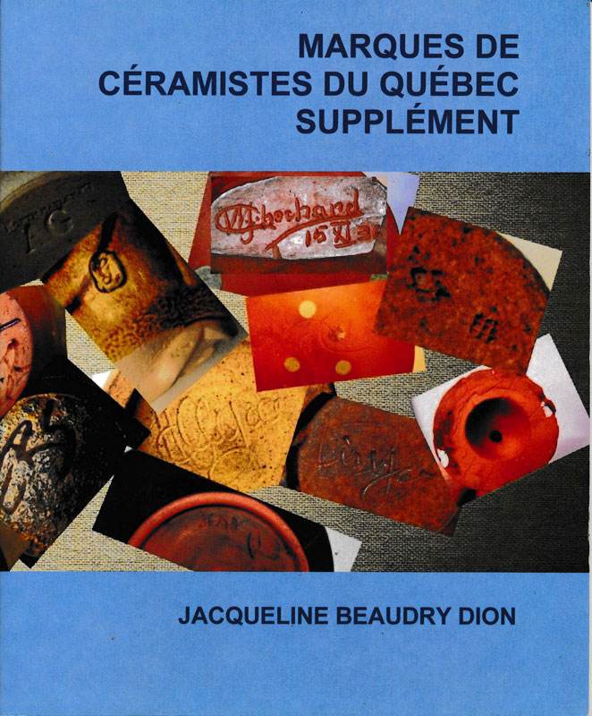 Marques de céramistes du Québec supplément
