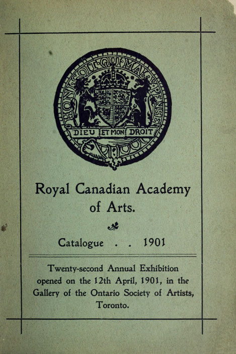 Catalogue R. C. A. 1901