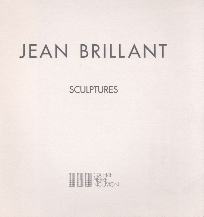 Jean Brillant sculptures
