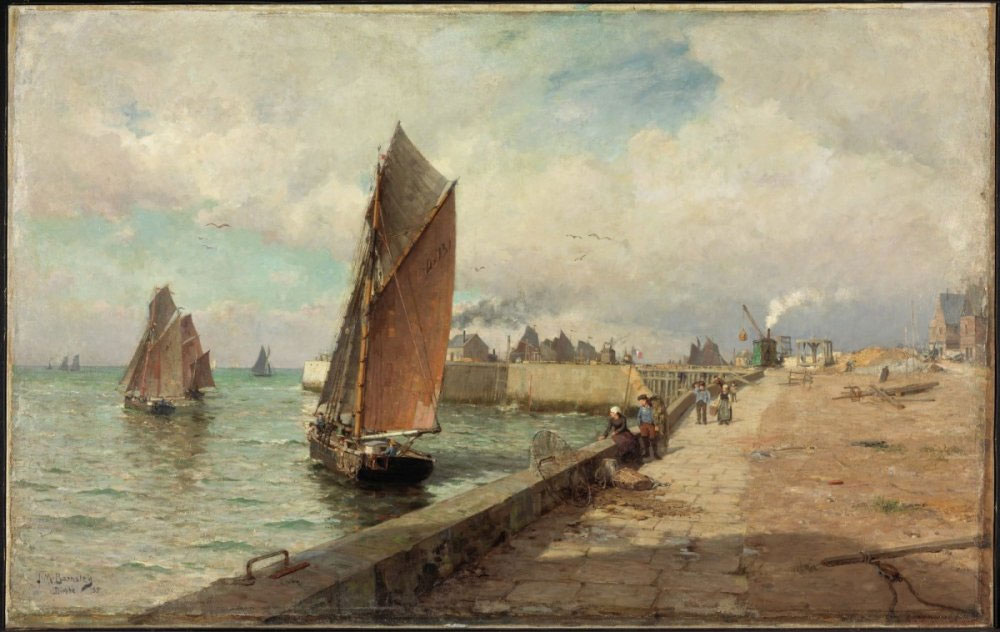 Dieppe : La jetée du Pollet