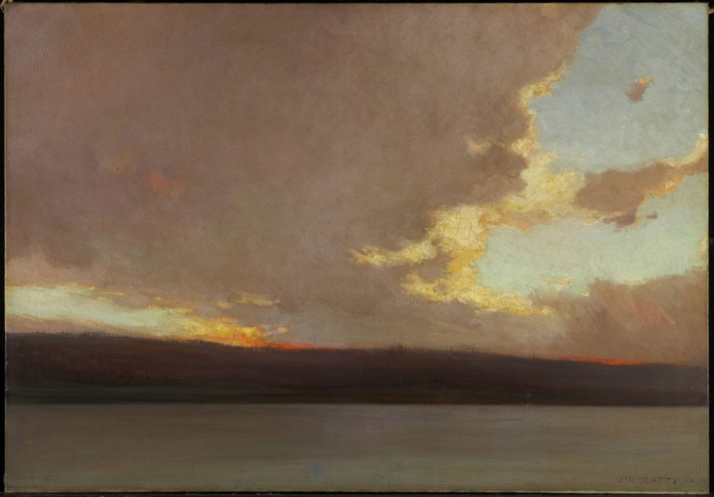 The evening, Cloud of the Northland