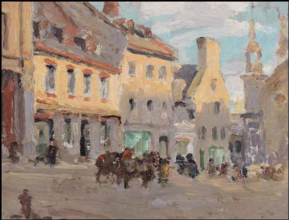 Caron, Paul : Rue Bonsecours, Montréal