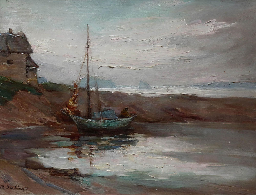 Des Clayes, B.:Untitled (Getting ready to sail)