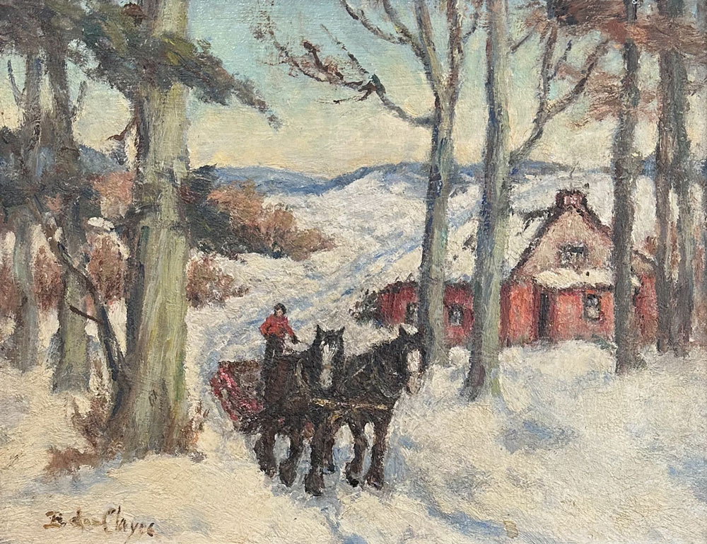 Des Clayes B. : The Bend in the Road (Red House)