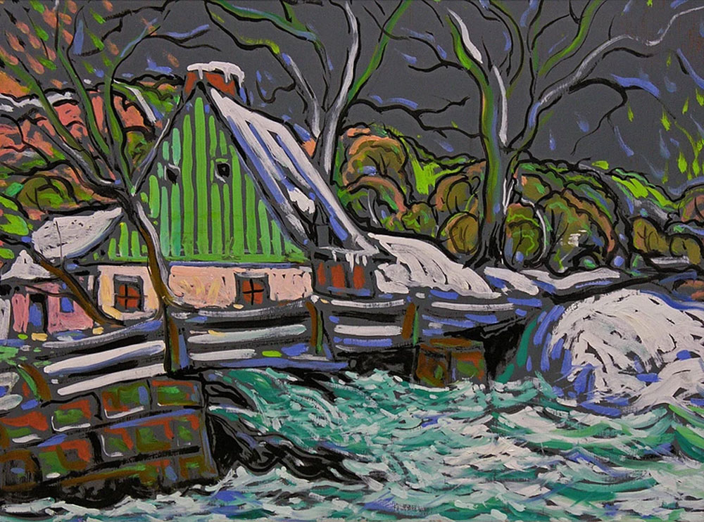 Fortin, Marc-Aurèle : Scène d'hiver