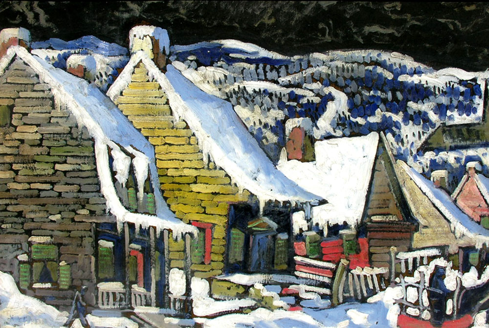 Fortin, Marc-Aurèle : Hiver, Baie St-Paul