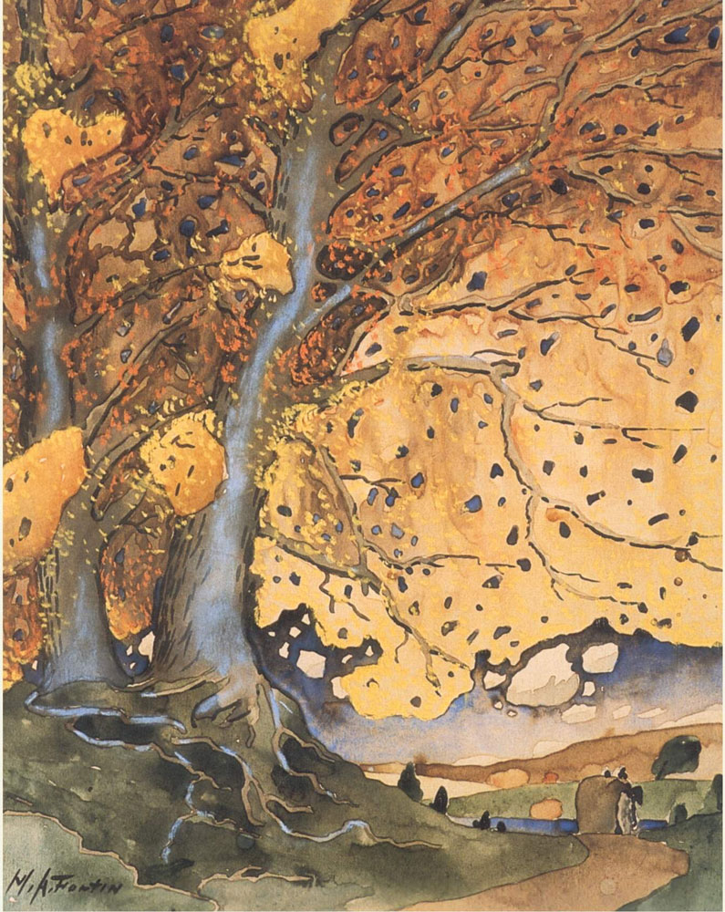 Fortin, Marc-Aurèle : Scène d’automne