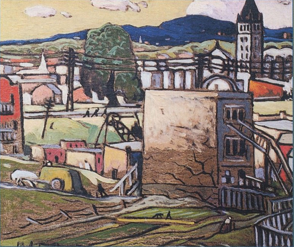 Fortin, Marc-Aurèle : Hochelaga en été