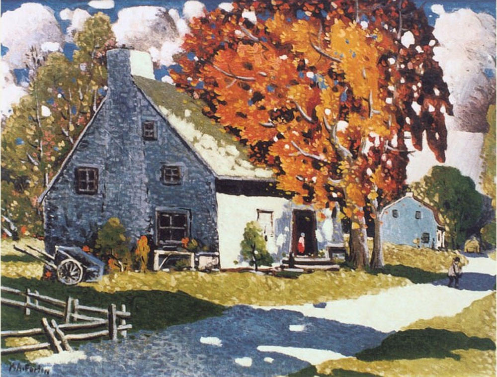 Fortin, Marc-Aurèle :  Paysage des Laurentides