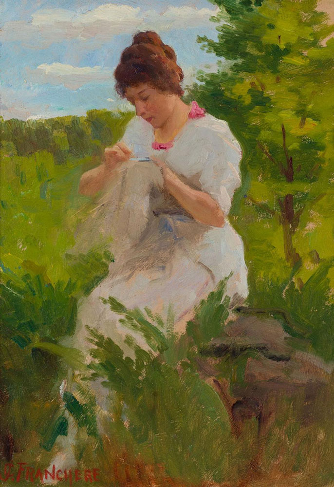 Franchère, Joseph-Charles : Petit point au grand air