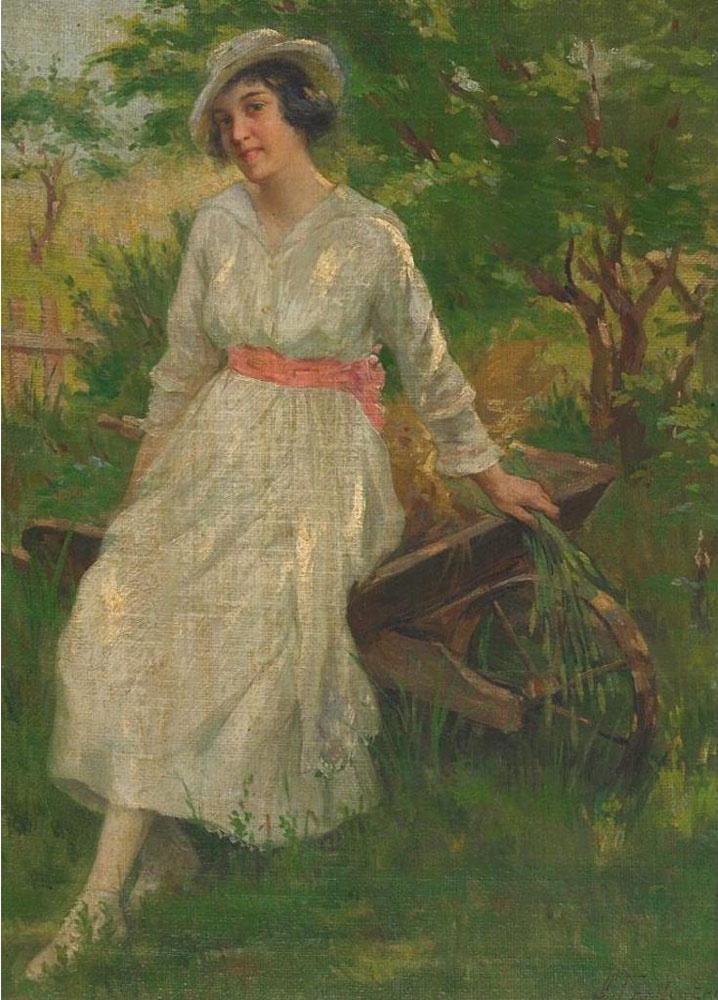 Franchère, Joseph-Charles : Portrait d’une femme