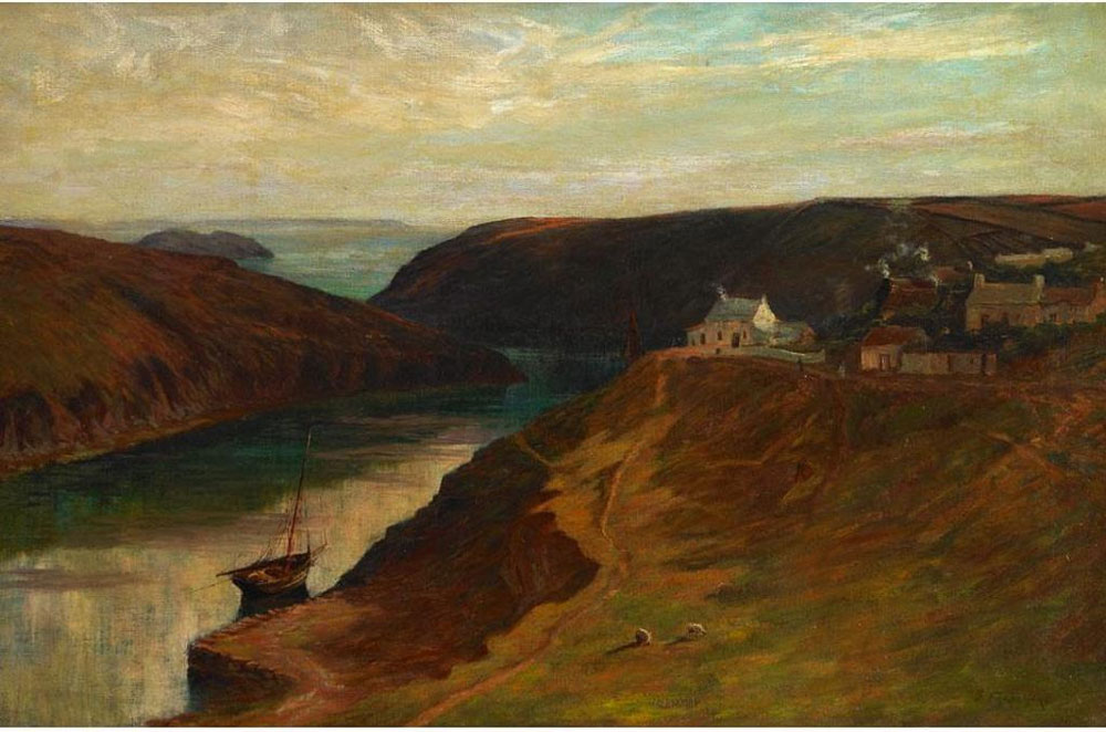 Franchère, Joseph-Charles : Saguenay Landscape