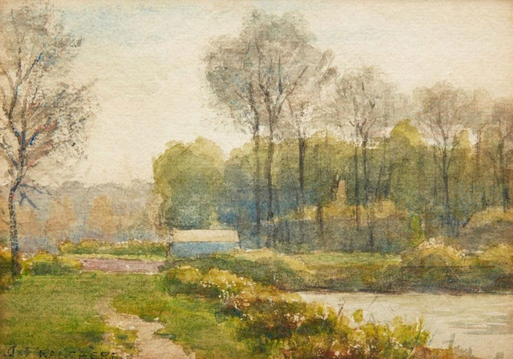 Franchère, Joseph-Charles : Paysage