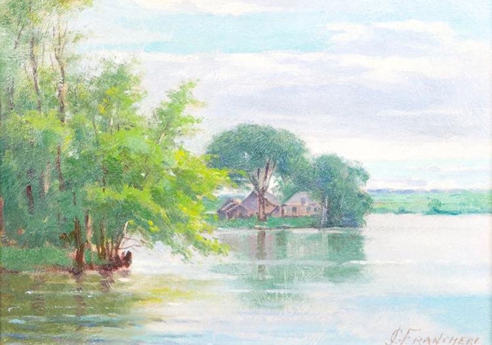 Franchère, Joseph-Charles : Au bord de l'eau
