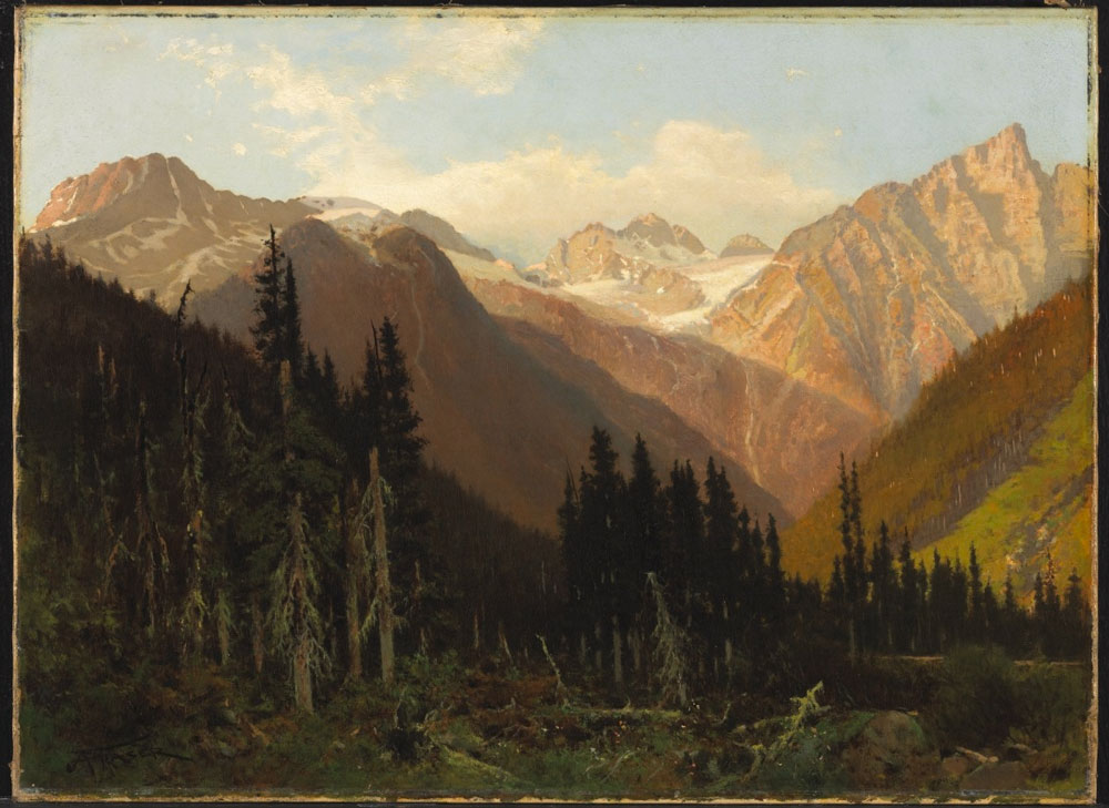 At the Rogers Pass, Summit of the Selkirk Range, B.C.