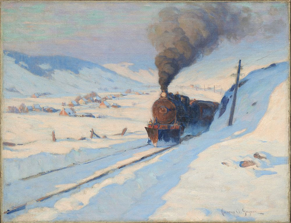 Gagnon, Clarence Alphonse : The Train, Winter