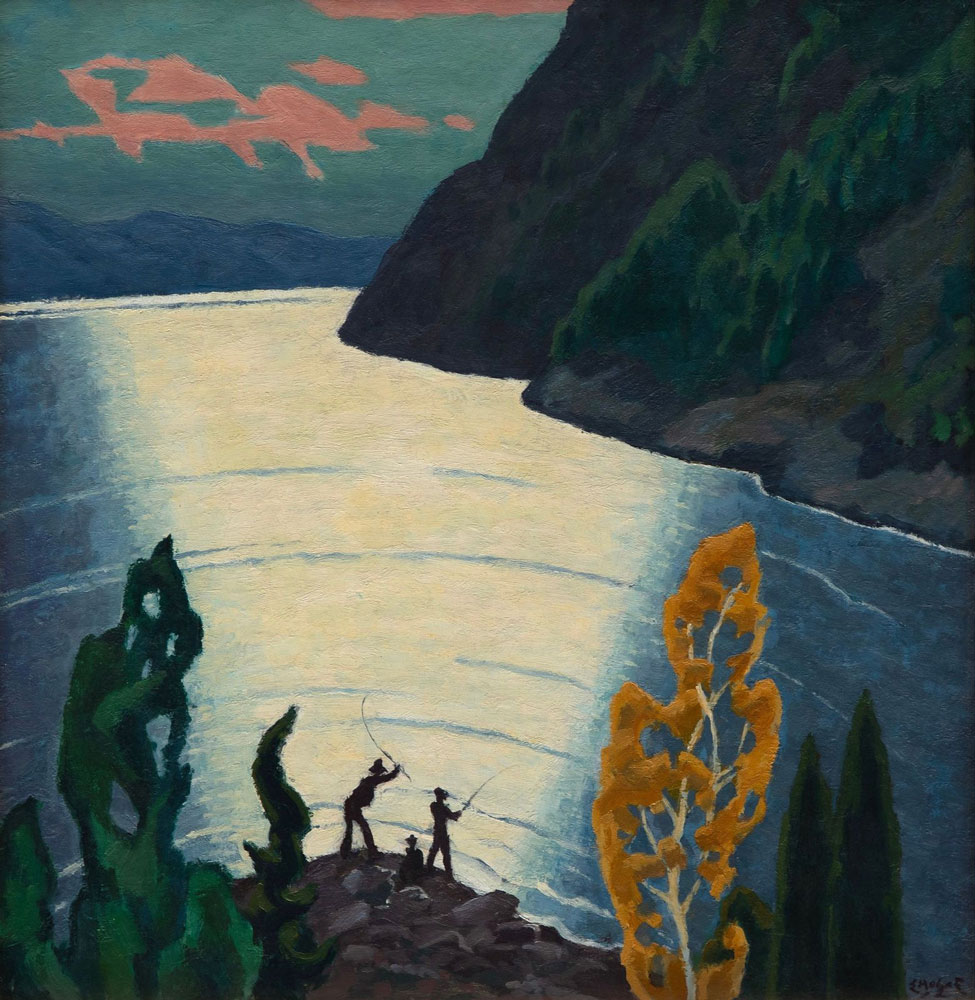 Holgate, Edwin H. : Dawn on the Saguenay
