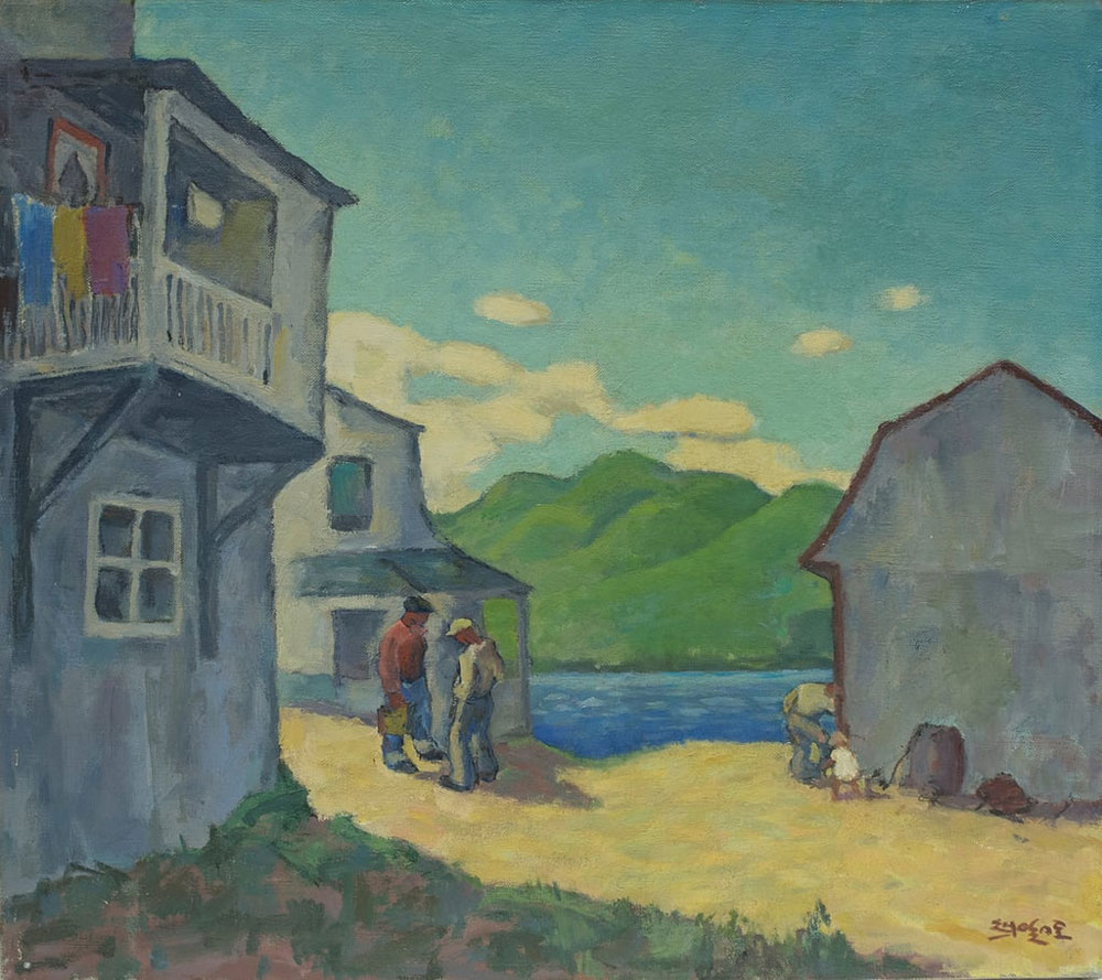 Holgate, Edwin H. : Lake Near Bay of St. Paul