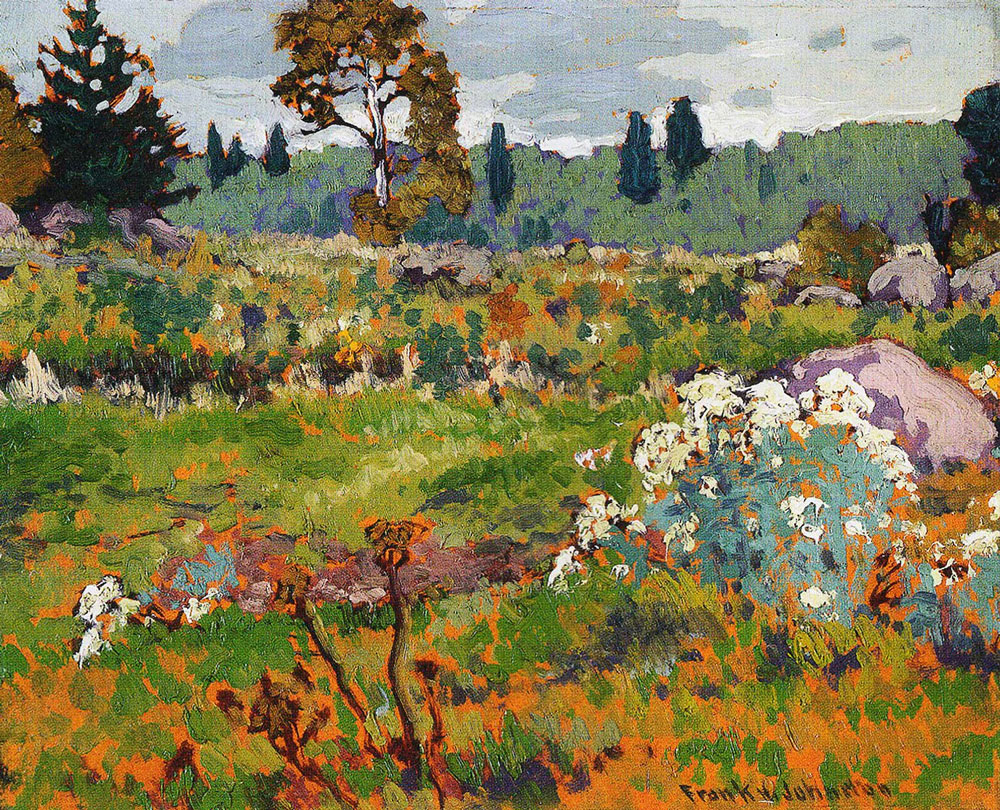 Johnston, F. H. : Près des baies sauvages (Near the Berry Patch)