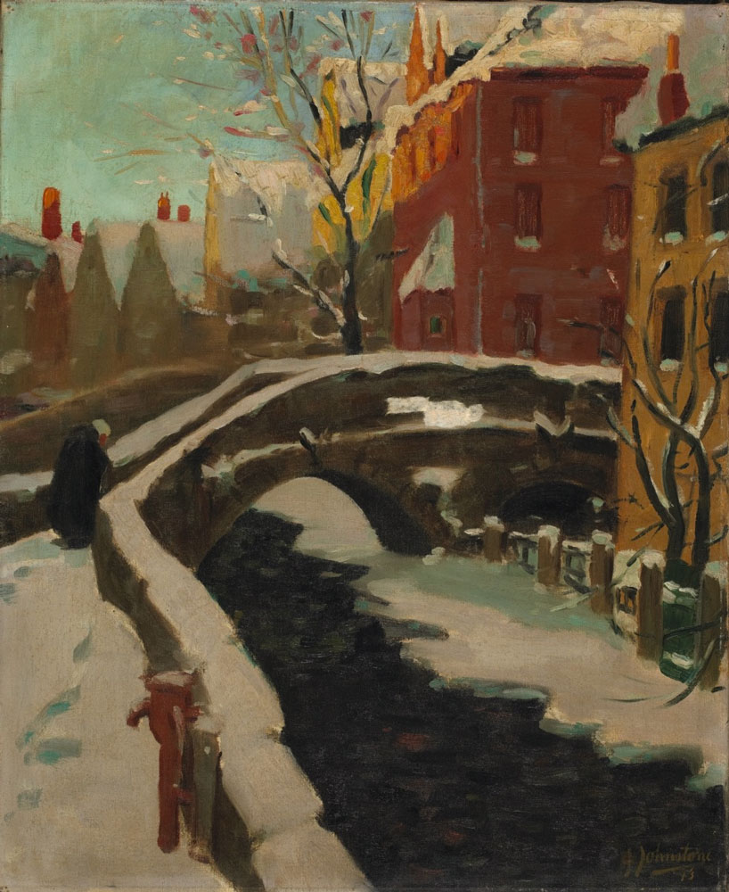 Johnstone, John Young : Quai des Augustins, Bruges