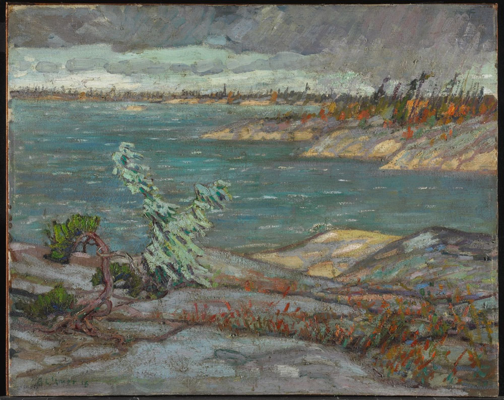 Lismer, Arthur : A Westerly Gale, Georgian Bay