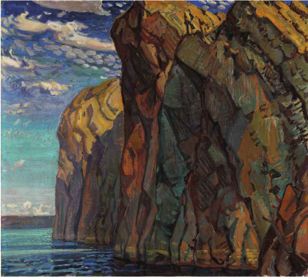 Lismer, Arthur : The Big Rock, Bon Echo