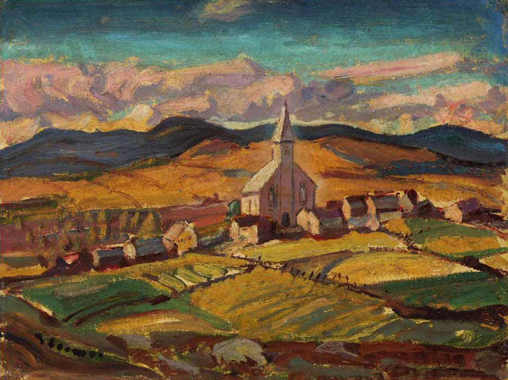 Lismer, Arthur : Quebec Village, Saint-Hilarion