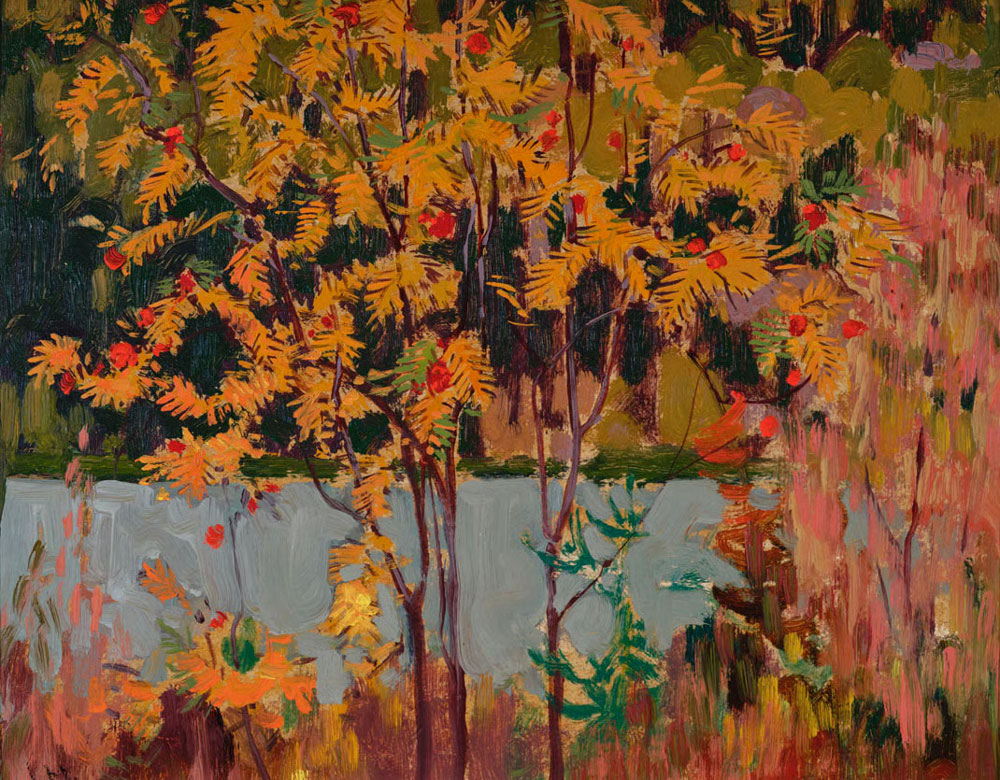 MacDonald, James Edward Henry : Mountain Ash, lac Algoma