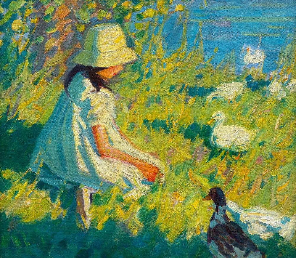McNicholl, Helen : Feeding the Ducks