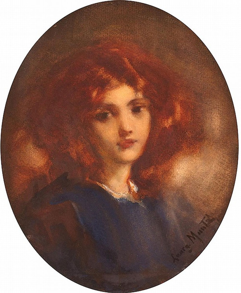 Muntz Lyall, Laura Adeline : Portrait of a girl