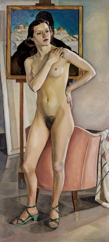 Torrance Newton, Lilias : Nude in the Studio (Nu dans l'atelier)