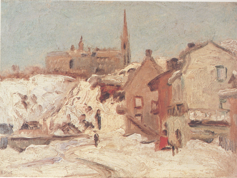 Pilot, Robert Wakehan : Village Scene, Winter