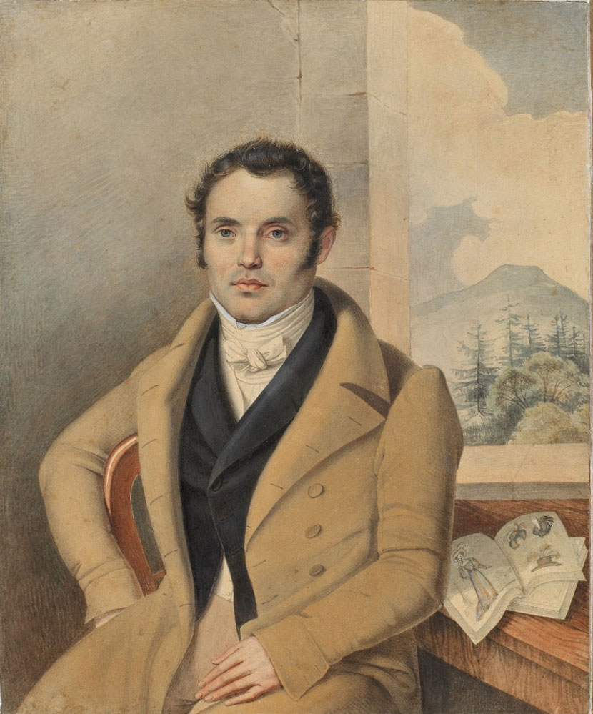 Plamondon, Antoine Sébastien : Portrait d'homme