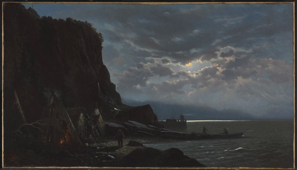 Raphael, William : Campement indien dans le bas estuaire du Saint-Laurent