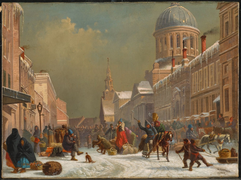 Raphael, William : Marché Bonsecours, Montréal