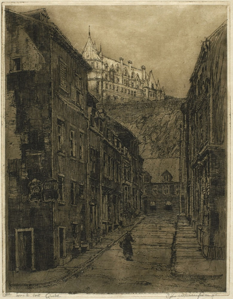 Simpson, Charles Walter : Sous-le-fort, Québec