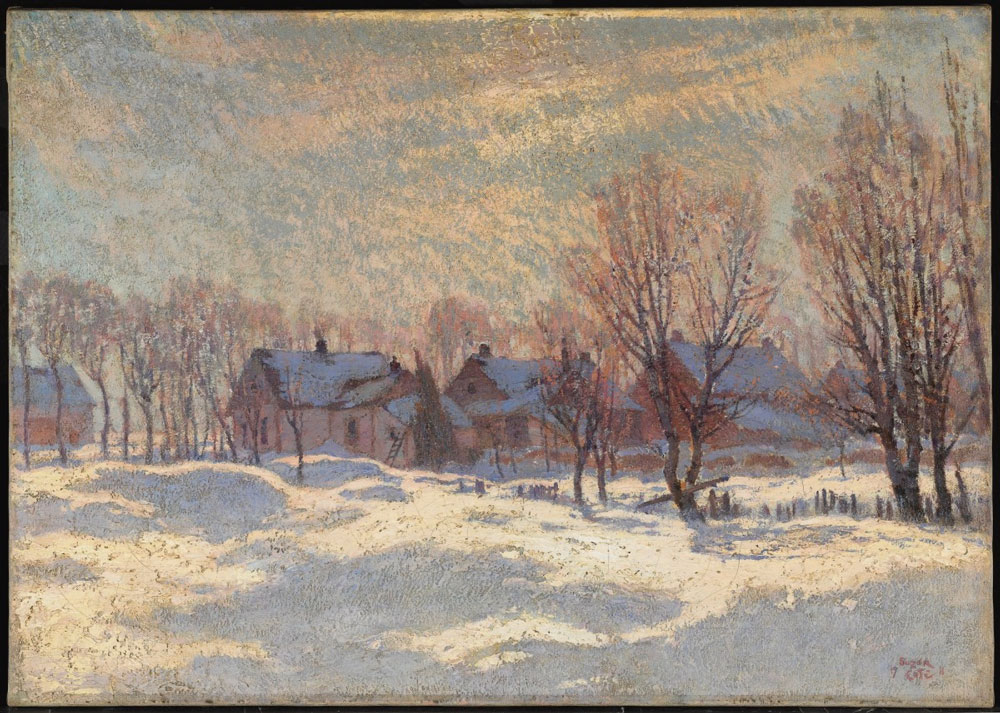 Suzor-Coté, Marc-Aurèle-de-Foy : Coin de mon village, Arthabaska