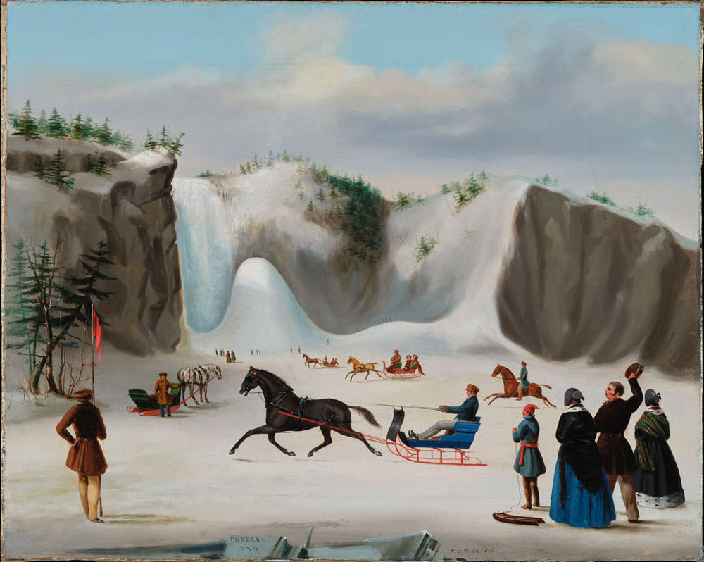 Todd :  Corbeau à la chute Montmorency