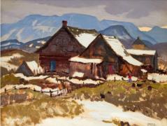 Arbuckle, George Franklin : Farmstead, near Baie St-Paul