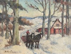 Des Clayes B. : The Bend in the Road (Red House)