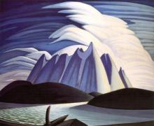 Harris, Lawren Stewart : Lake and Mountains