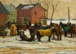 Morris, Kathleen : Back of the Market, Berthierville