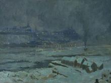 Cullen, M. G. : Winter evening, Quebec