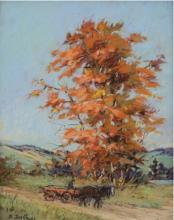 Des Clayes, Berthe : The Farm Cart