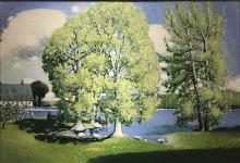 Fortin, Marc-Aurèle : Printemps à l'Île-des-Sœurs (Du Crochet Mills)