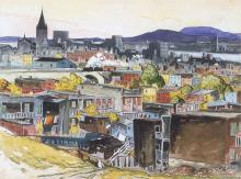 Fortin, Marc-Aurèle : Hochelaga et son église